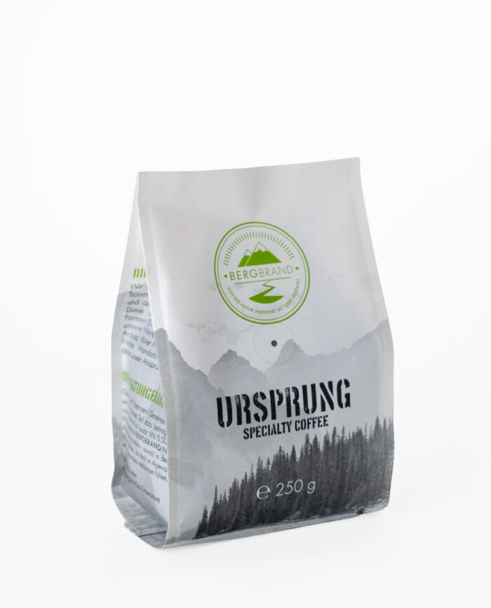 Tüte Bergbrand Espresso Ursprung 250g
