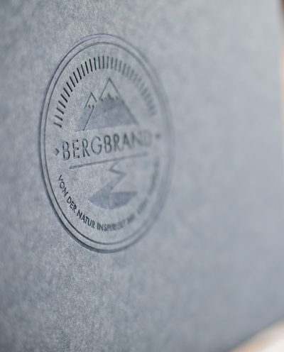 BERGBRAND Logo Geschenkbox