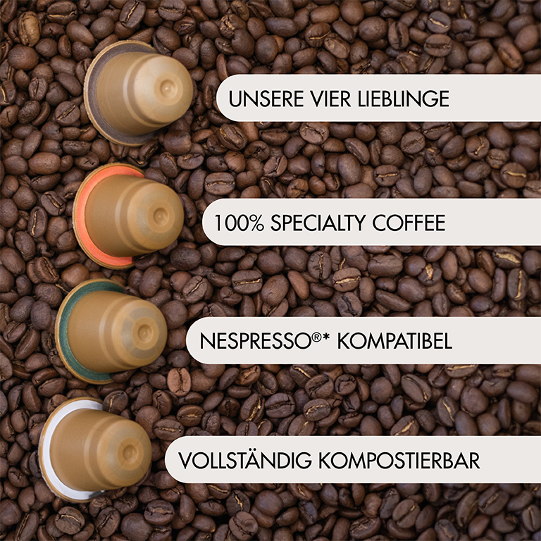 Abo: Kapselkaffee BERGBRAND Mix - unsere Lieblinge